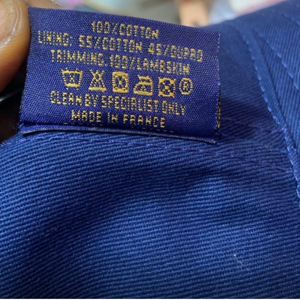 Navy reversible,
Monogram Hat - Picture 6 of 11